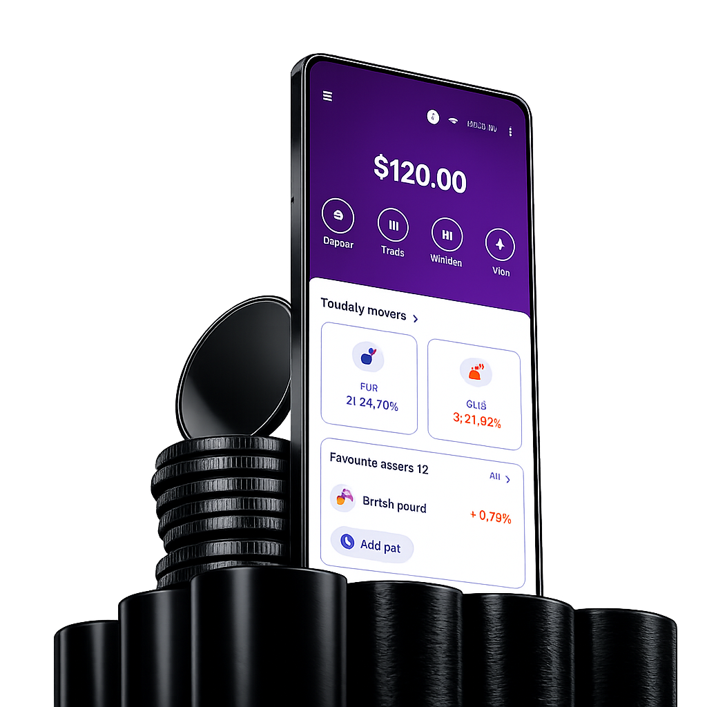 BCM App on mobile device
